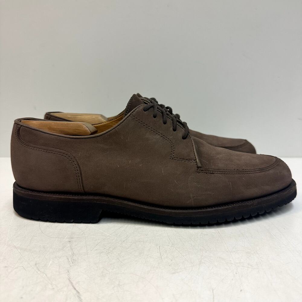 VGUC Rancourt x Cole Haan Split Toe Derby Nubuck Made in Maine USA 9 D